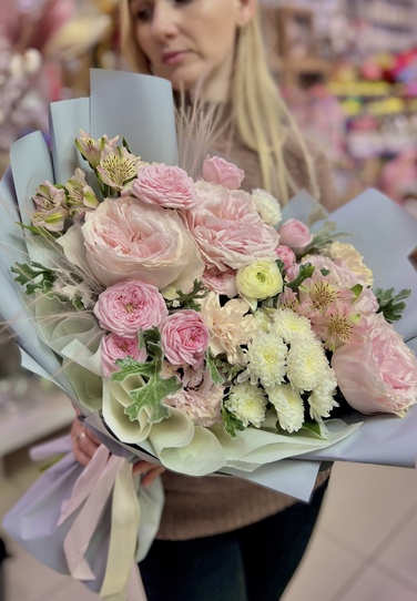 Букет Нежность в магазине Кактус г. Сургут